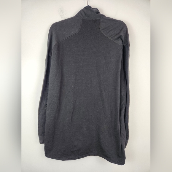 Patagonia Capilene Mens 1/4 Zip Pullover Sweater Black Size XXL. - Picture 2 of 8